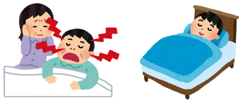 「いびき」、「日中の眠気」、「夜間頻尿」気になる症状はありませんか？